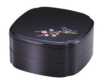 Cover image : パール金属  風花 花型 お重 二段 D-233