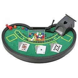 Mini black jack table