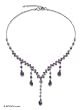 Amethyst choker, 'Violet Empress'