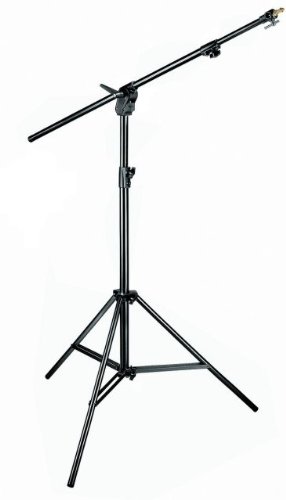 Manfrotto 420NSB 3- Section Combi- Boom Stand without Sand Bag - Replaces 3398B (Black)