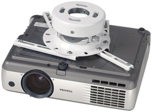 Peepless Indus Peerless PRS Series Projector Ceiling Mount with Spider Universal Adapter Plat ( PRS UNV-W )