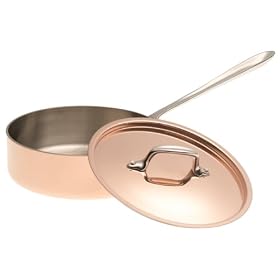 All-Clad Cop-R-Chef 2-Quart Saute with Lid by All-Clad
