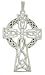 Celtic & Claddagh Crosses Silver CLD5300S