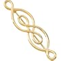 14K White Gold Brooch