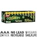 PerfPower Go Green Super Alkaline, AAA Batteries, 24 Count