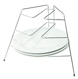 Corner plate rack