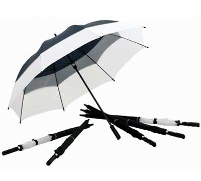 2 Pack of Wind Tuff™ Umbrella 62 Navy & White
