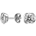 Esprit Damen-Ohrstecker glam shine 925 Sterlingsilber 2 Zirkonia farblos ESER91268A000
