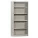 Sandusky Lee BQ10351372-05 Dove Gray Steel Powder Coat Snapit Bookcase with Adjustable Shelve, 72" Height x 34-1/2" Width x 13" Depth, 5 Shelves