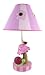 Adorable Snail And Mushroom Table Lamp With Shade