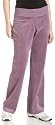 IZOD Women's Velour Rib Waistband Pants