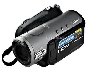 Sony Handycam HDR-HC3E - Camcorder - widescreen - 2.1 Mpix - optical zoom: 10 x - Mini DV (HDV) - black