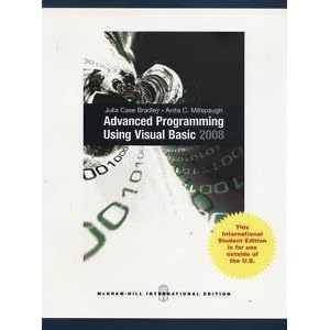 Advanced Programming Using Visual Basic 2008