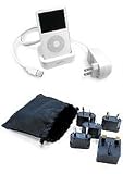 BoxWave Apple iPod 5G Video (30GB) Desktop Cradle International Kit (Black)