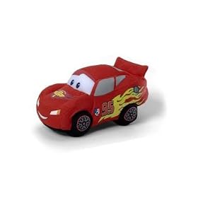 Disney Cars 2 6" Lightning McQueen Plush Toy