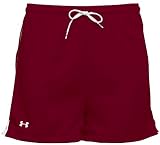Under Armour 1370 Heat Gear Loose-Fit Captivate Shorts - Maroon/White