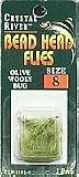 C/R BEADHEAD FLY-OLIVE WOOLY B