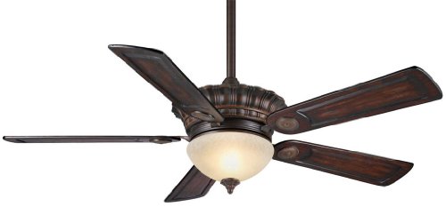 Casablanca Fan Company C27G546H Alessandria 54-Inch Ceiling Fan, Brushed Cocoa with Reclaimed Antique Blades