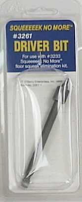 Tools: Replacement Driver Bit  3261 
