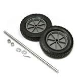 Universal Mold-On 8 Inch Rubber Hand Truck Wheel Kit