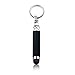 BoxWave Samsung Galaxy Bullet Capacitive Stylus - Mini Capacitive Touch Screen Stylus with Twist-Off Keychain Connector for Samsung Galaxy (Jet Black)
