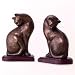 Cat Bookends Pair - NOW 20% Off