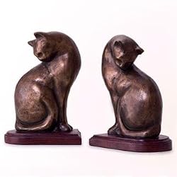 Cat Bookends Pair - NOW 20% Off