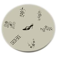 Konad Stamping Nail Art Image Plate - M9