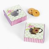 12 Tea Party Cookie Boxes