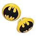 Batman Symbol Cupcake Party Rings (12)