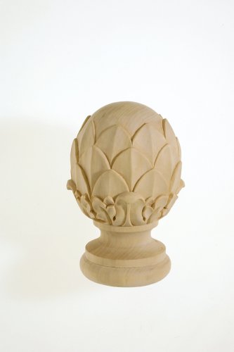Small artichoke finial - Cherry