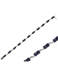 14K Exquisite Tanzanite Bracelet with Diamonds (NEW ARRIVAL)