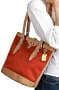 Dooney & Bourke Cabriolet Bucket Bag with Leather Trim