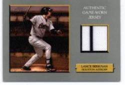2006 Topps Turkey Red Relics #LB Lance Berkman JSY - Houston Astros (Piece of Authentic Jersey) (Baseball Cards)