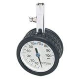 IMAGE OF WILMAR WLMW1450 2 inch Round Tire Gauge (White Face)