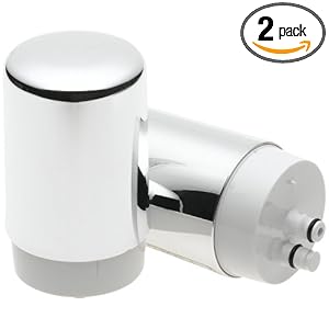 Brita On Tap Replacement Filters 2-Pack Chrome for Models FF-100 & OPFF-100 (42618)