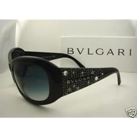 Authentic BVLGARI Black Marble Fade Sunglasses 8012B - 836/8G *NEW*
