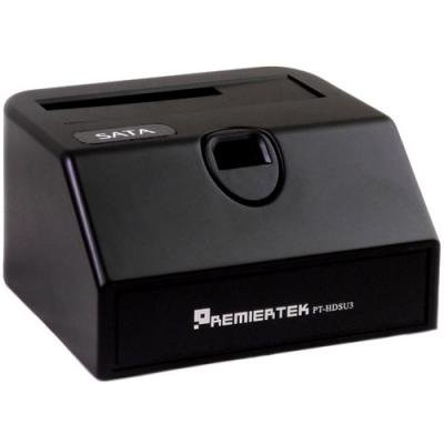 Premiertek PT-HDSU3 Docking Station - External - 1 x 3.5