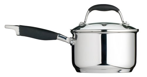 Kitchen Craft Stainless Steel Saucepan & Lid 16cm