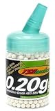 TSD Competition Grade AEG 6mm plastic airsoft BBs, 0.20g, 1000 rds, white