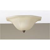 Murray Feiss Garrett Corinthian Bronze Flush Mount Ceiling Light