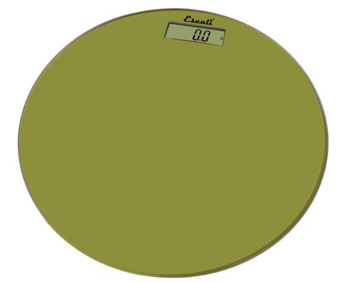 HealthPersonalCare: Escali B180RSC Glass Platform Bathroom Scale, Sage Green