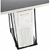 Underdesk CPU Swivel Mount, 360 Rotation, Steel, Black, Sold as 1 each
