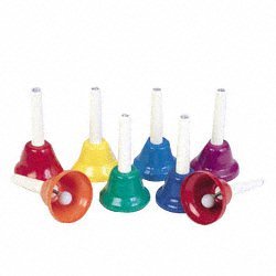 8 Note Hand Bell Set by Kidsplay