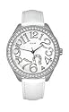GUESS? Women's Crystal Accented Leather Watch #75960L