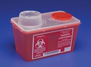 Covidien Medical 8881676236 Covidien Kendall Kendall Monoject Sharps Containers - Small, 40 Per Case