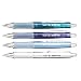 Pilot Dr. Grip Limited Fine Point Black Gel Ink Pen, Retractable Rolling Ball, Ice Blue Metallic Barrel, 36271
