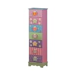Teamson  7 Drawer Cabinet - Butteryfly