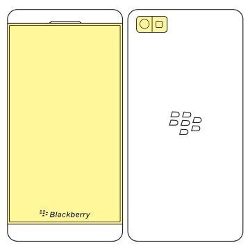 Martin Fields Overlay Plus Screen Protector (Blackberry Z10) - Includes Camera Lens Protector