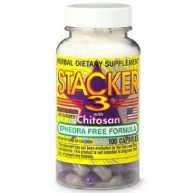 Stacker 3-NVE Ephedra Free Thermogenic Weightloss, 300 Capsules (3 Pack)